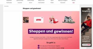 Gewinnspiel bei Otto