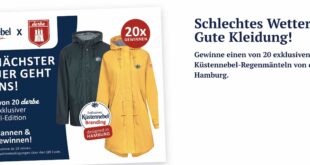 Küstennebel x derbe Gewinnspiel