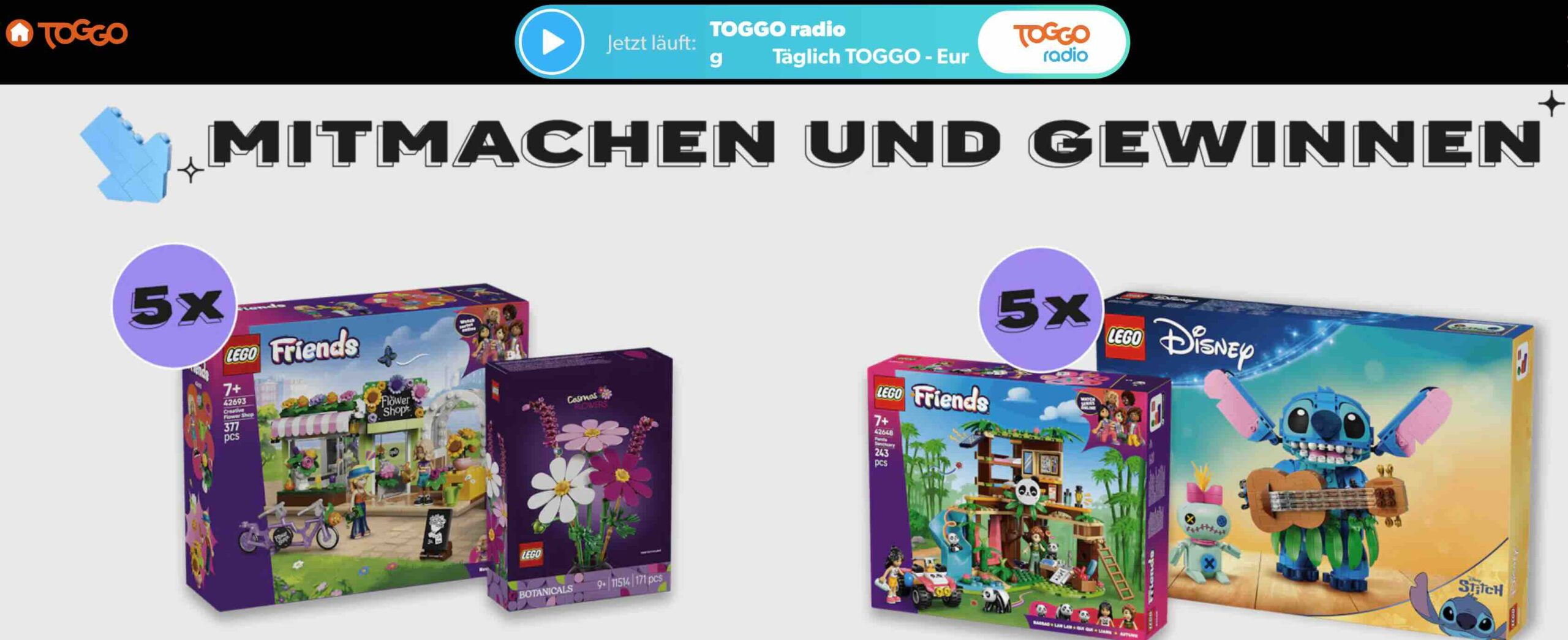 Toggo Gewinnspiel